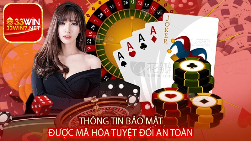 Thông tin bảo mật được mã hóa tuyệt đối an toàn